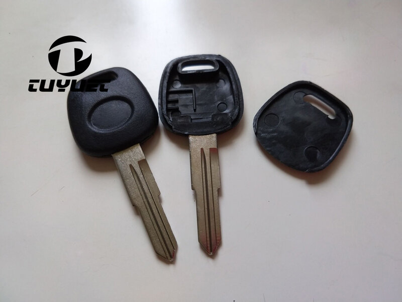 5PCS Transponder Schlüssel Shell Für Chevrolet Avoe Funken Epica Uncut Links Klinge Auto Key Blank Fall