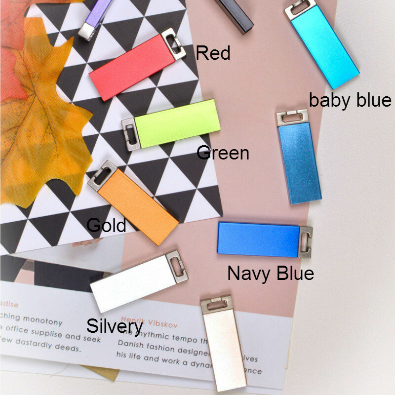 DIY 1 기가 바이트 2 기가 바이트 USB 플래시 드라이브 미니 금속 Pendrive 실제 용량 스틱 선물 사용자 정의 로고 레이저 단어 조각 디자인 인쇄 패턴