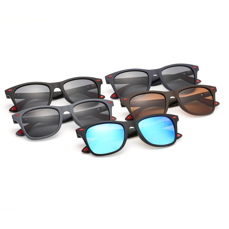 RBVTURAS 2019 Polarized Sunglasses Men Women New Square Sun Glasses Rays Brand Designer Retro Vintage Eyewear Male UV400 Oculos