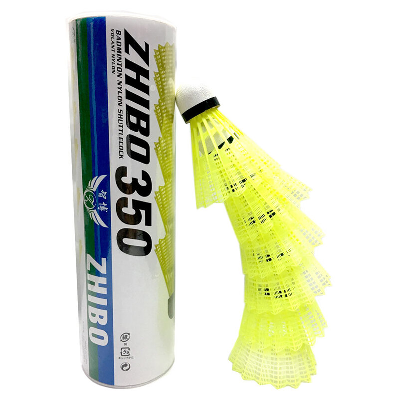 Nylon Badminton Shuttlecocks with Great Stability Durability Indoor Outdoor Sports Training Balls SMN88