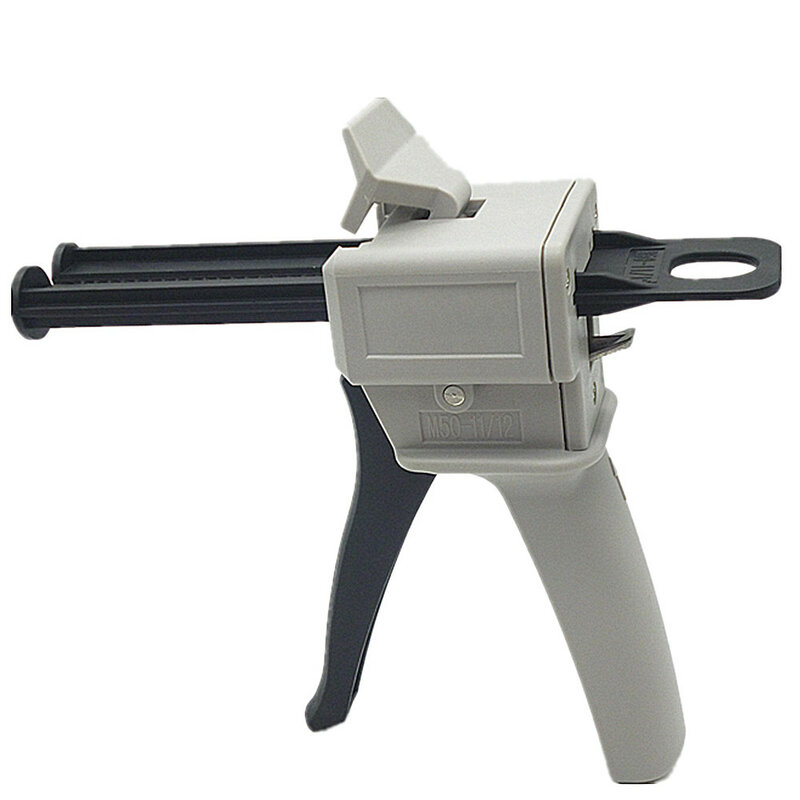 Pistola de pegamento AB Manual de 50ml, mezcla uniforme de dos componentes 1:1 o 2:1 AB, pistola adhesiva de epoxi, etiquetado adhesivo, pistolas de pegamento para el hogar, nuevo