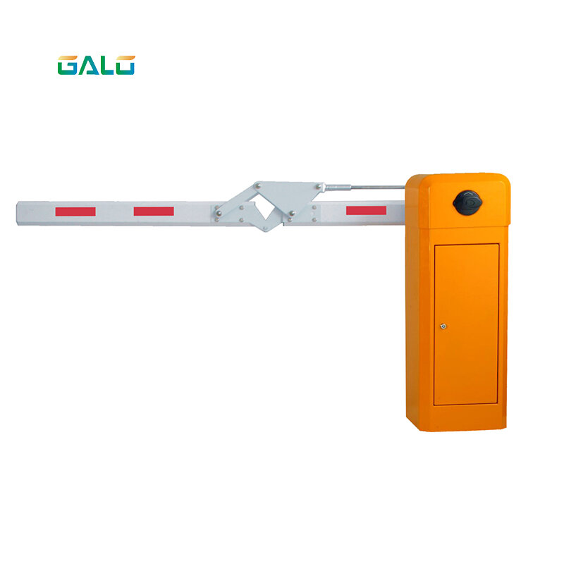 Operador de puerta de barrera de brazo plegable de 3 metros de apertura 3S para sistema de estacionamiento de garaje subterráneo, brazo/brazo plegable (90 grados)