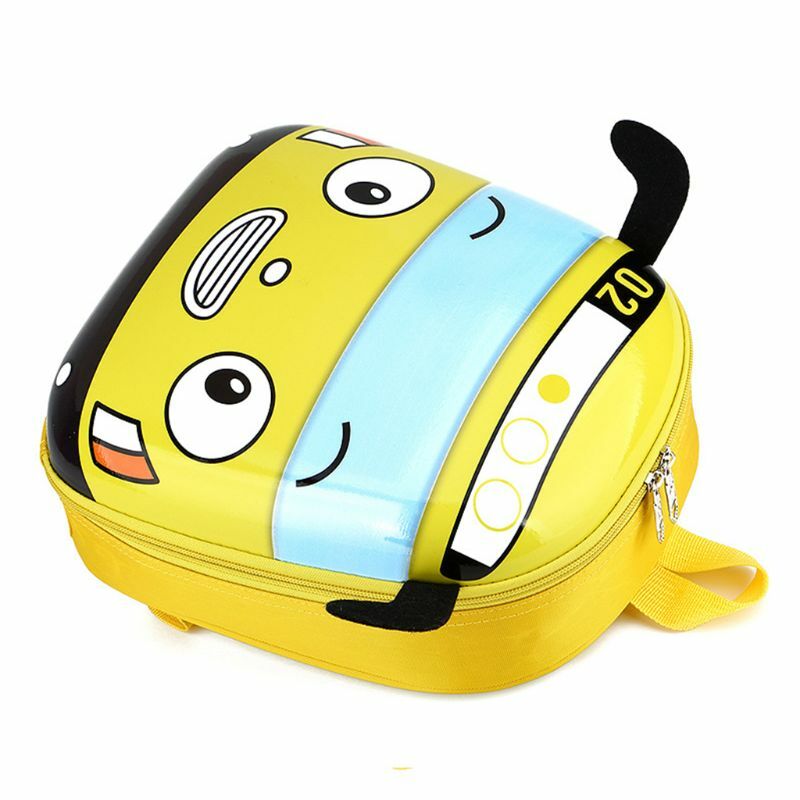 Cute Favorable Schoolbags Children Kid's Cartoon 3D Car Shape School Backpack Kindergarten Bookbag for Boys Girls Child's