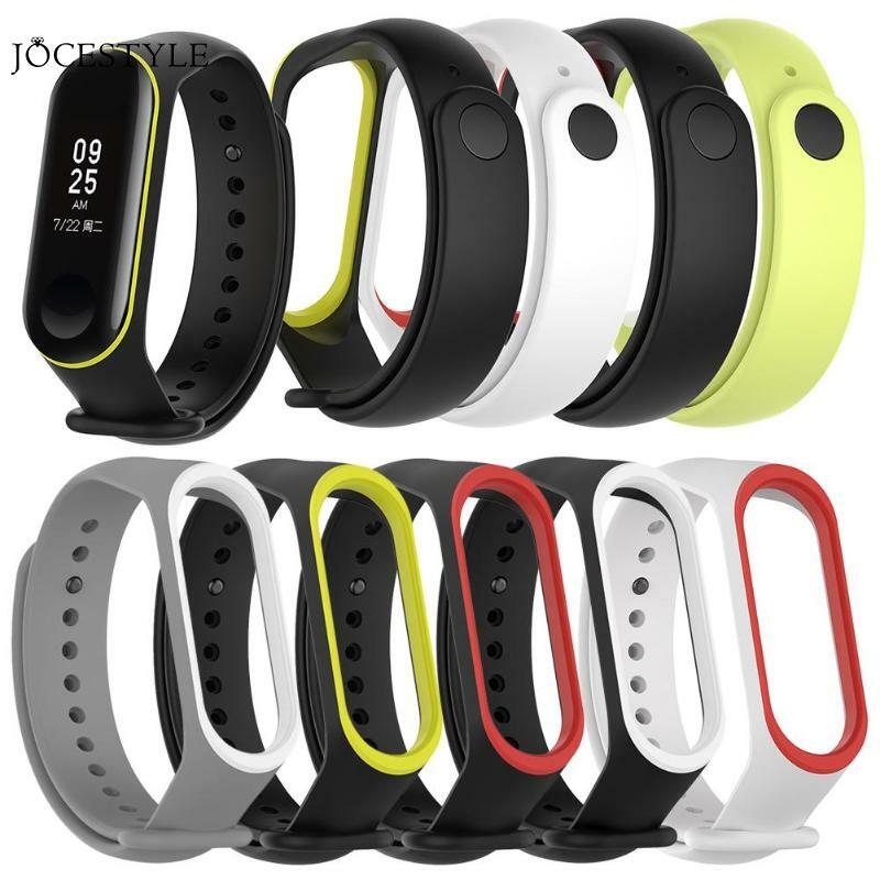Soft Silicone Porous Breathable Adjustable Watch Band for Xiaomi Mi Band 3 Bracelet Replacement Sport Wrist Strap for Mi band 3
