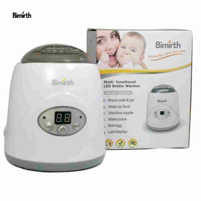 Bimirth Safe BPA-Free ความร้อนอเนกประสงค์เครื่องทำน้ำอุ่นแบบพกพาเด็กขวดอุ่น Esterilizador