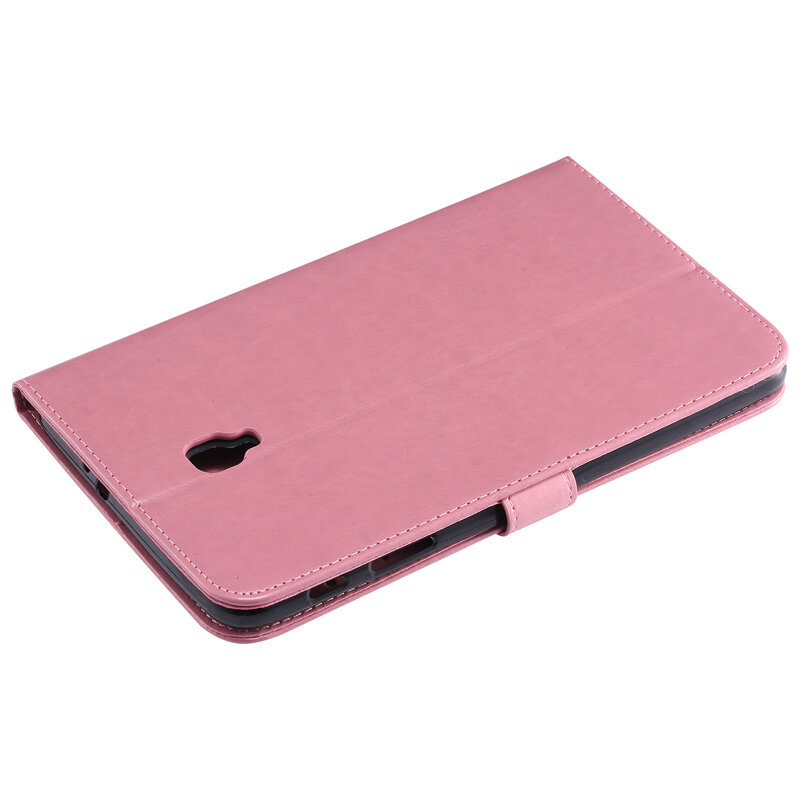 Tablet SM-T385 T380 Capa Funda Para Samsung Galaxy Tab 8.0 2017 Luxo Lady Coque Capa Carteira de Couro Do Caso Da Aleta shell Stand