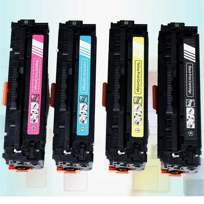 Cartouche de toner couleur compatible avec LaserJet Pro 300 400, CE410A CE411A CE412A CE413A, M351a/MFP M375nw M451nw/ M451