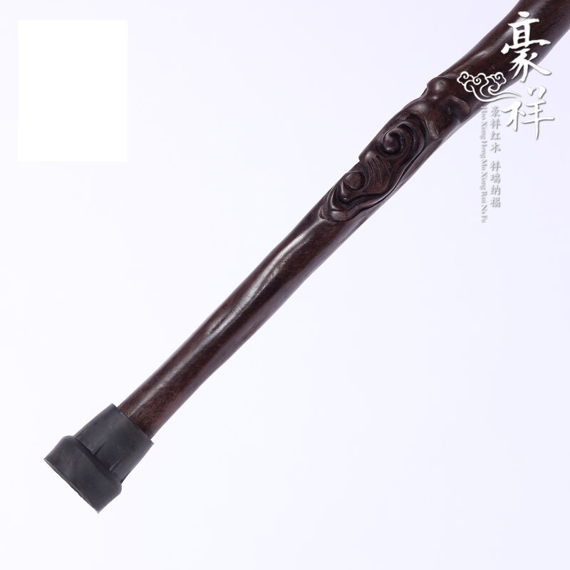 에보니 지팡이 지팡이, 마호가니 나무, Ganoderma 모노리스, 단단한 나무 스틱, 오래된 마호가니 지팡이