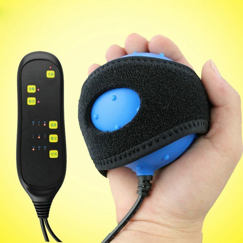 Dispositivo de treinamento passivo para dedo hemipregico, dispositivo elétrico de reabilitação, massagem e massagem à mão
