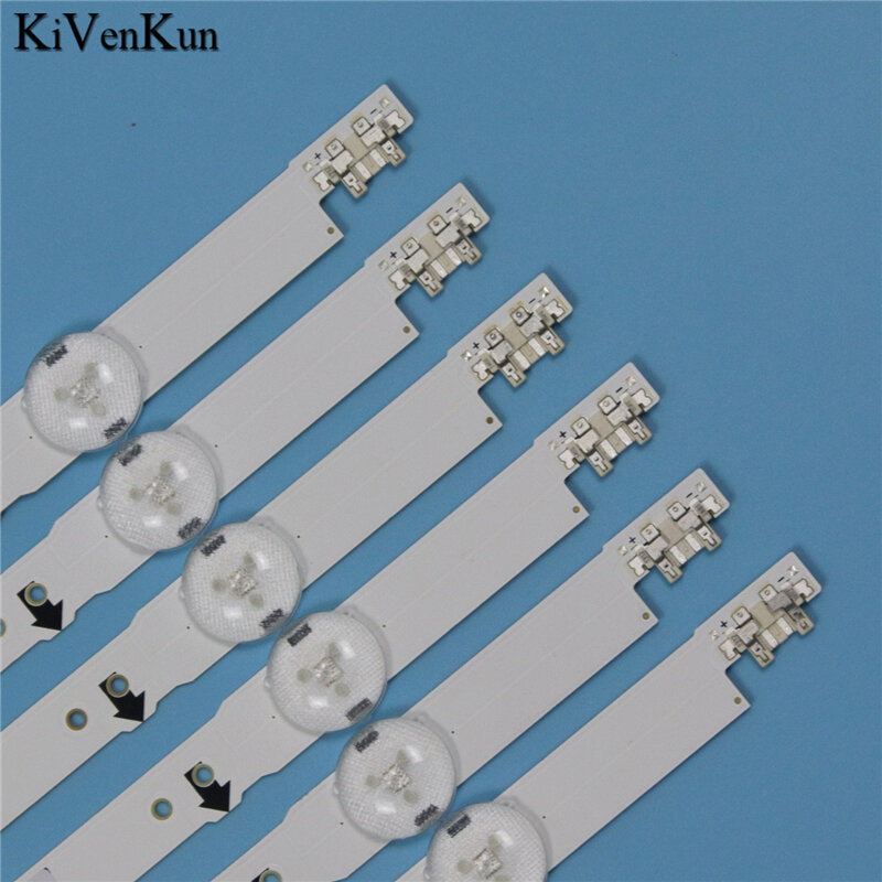 Kit de bandes de rétroéclairage LED pour Samsung, télévision, 9 lampes, UA48H5100AK, LH48RMDPLGU, UA48H5000AW, UA48H5100AW, UA48H5100AR