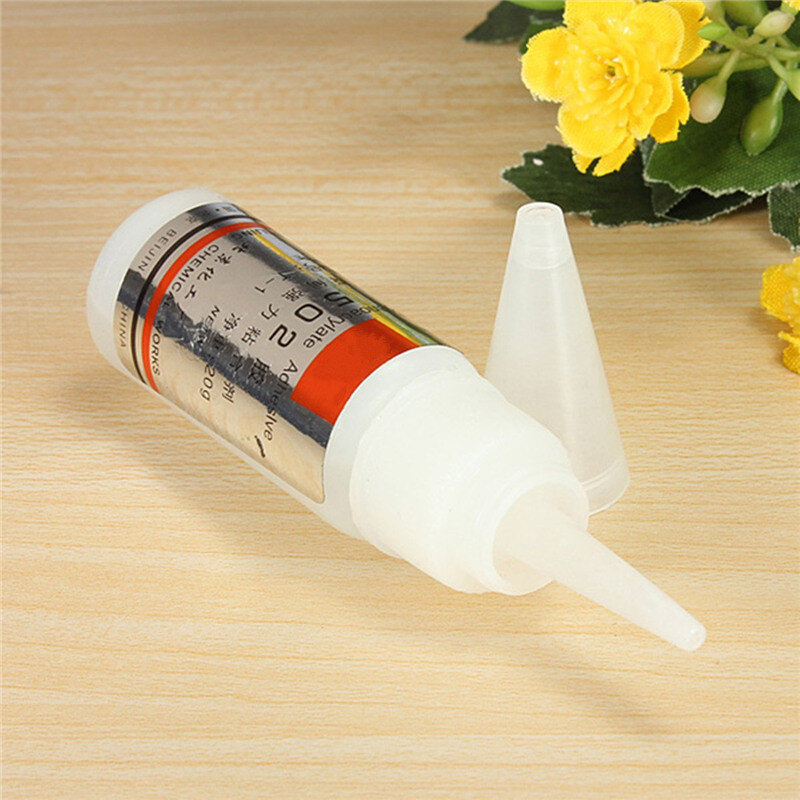 MTGATHER 1Pcs 502 SuperGlue Instant Quick-drying Glue Cyanoacrylate Adhesive Strong Bond Fast For Leather Rubber Metal