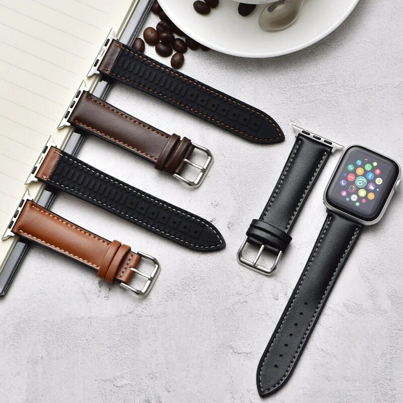 Banda de reloj para Apple Watch Series 4 3 2 1 correa para Iwatch 38mm 42mm pulsera Accesorios inteligentes pulsera Apple Watch bandas 44mm