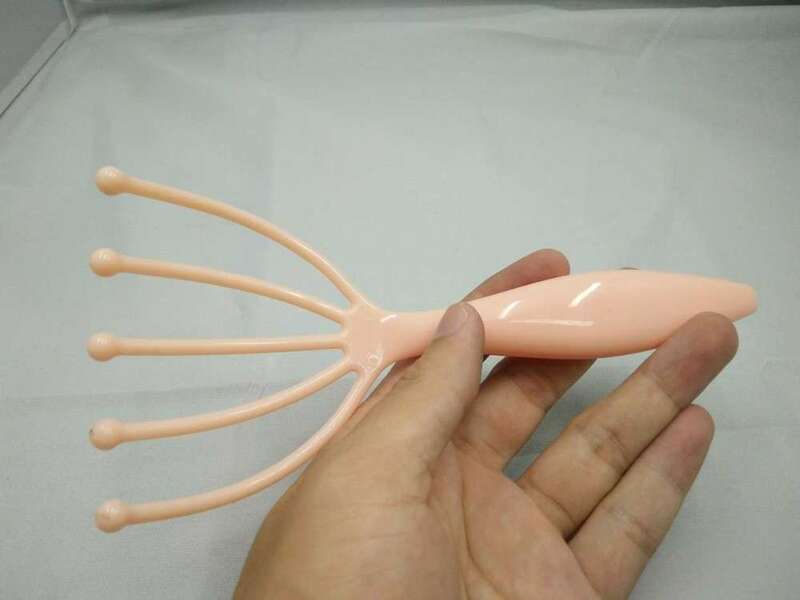 Fingers Head Massage The Scalp Acupuncture Mini Massager Manual Tool Health Stress Relax Shampoo Body