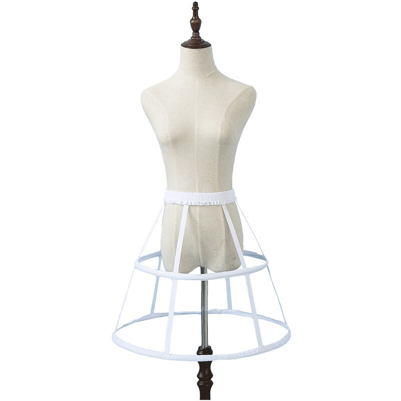 Lolita Bird Cage Hollow Petticoat Violent Fishbone Skirt Cosplay Underskirt Tutu Skirt
