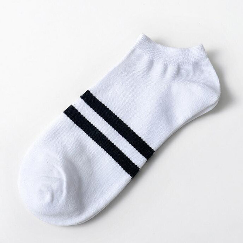 2019 New Shallow Mouth Invisible Boat Socks 5 color Sweat Movement Invisible Breathable Cotton Socks