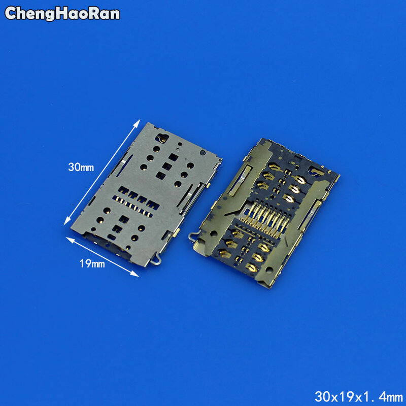 Chenghaoran Voor Xiaomi Redmi 4A 3 3X 3S Pro Note 4 3 Mi Max Sim Kaart Lade Reader Module slot Houder Socket Vervanging