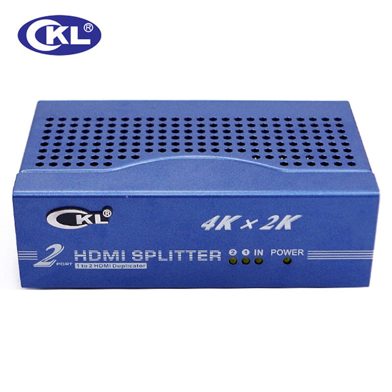 CKL HD-9242 2 порта 3D HDMI 1,4 V разветвитель 1 в 2 выход 1x2 HDMI распределитель HDTV 2K x 4K 4K * 2K видео
