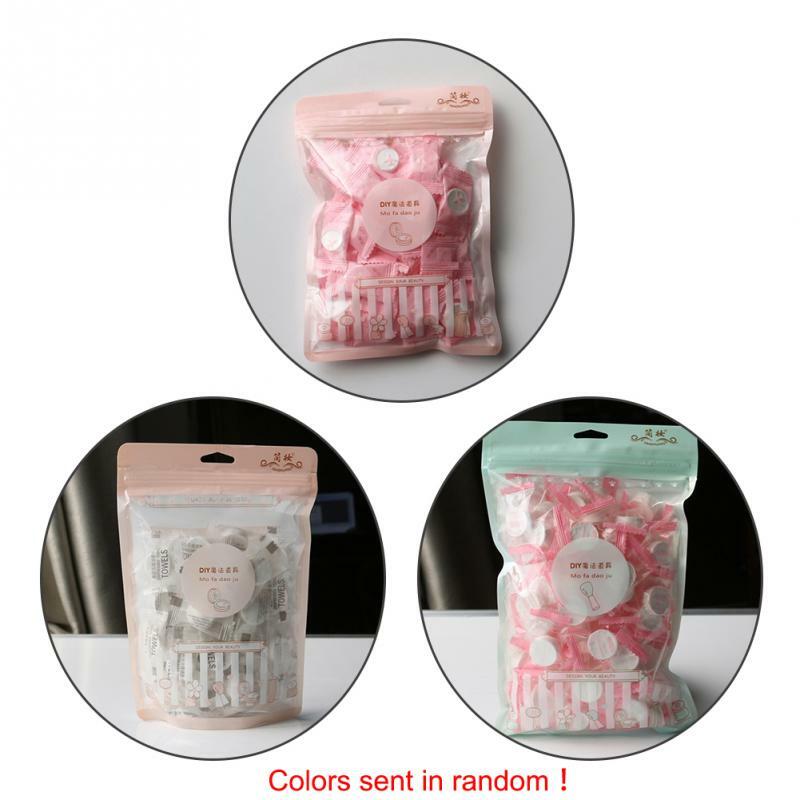 50pcs/lot Outdoor Travel Magic Compressed Cotton Disposable Towel Tablet Capsules Cloth Wipes Paper Tissue