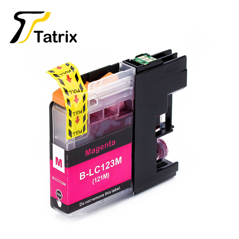 For Brother LC123 Ink Cartridge Compatible For MFC-J4510DW MFC-J4610DW Printer Ink Cartridge LC121 MFC-J4410DW MFC-J4710DW