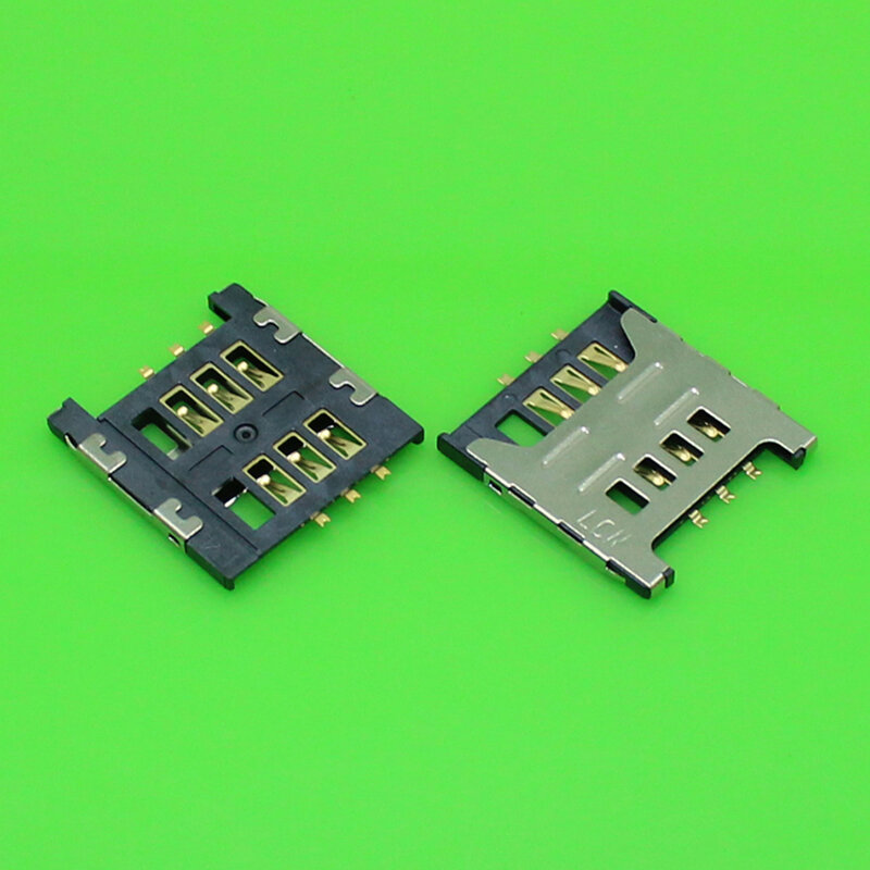 ChengHaoRan-conector de soporte de ranura para tarjeta SIM, 1 pieza, para Samsung GT E1200M, E1200, I519, I939D, I939i. Tamaño: 17,5x16,KA-186