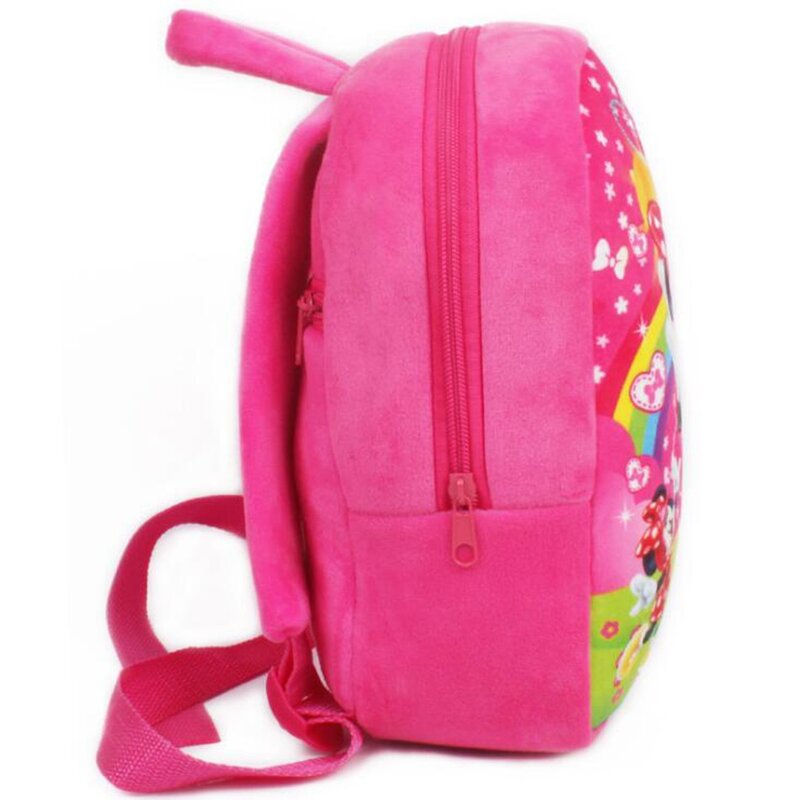 Плюшевый школьный рюкзак с рисунком для детей, школьные сумки для студентов с Микки и Минни, Детские рюкзаки, Mochila Infantil