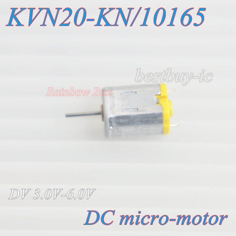 2ชิ้น DV3.0-6.0V DC มอเตอร์ขนาดเล็ก KVN20-KN/10165