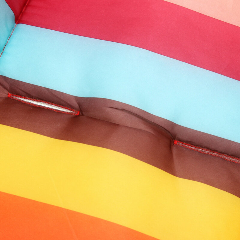 Impermeabile arcobaleno passeggino cuscino sedile morbido passeggino seggiolone carrozzina cuscino seggiolino auto materasso sedia da pranzo cuscino sedile