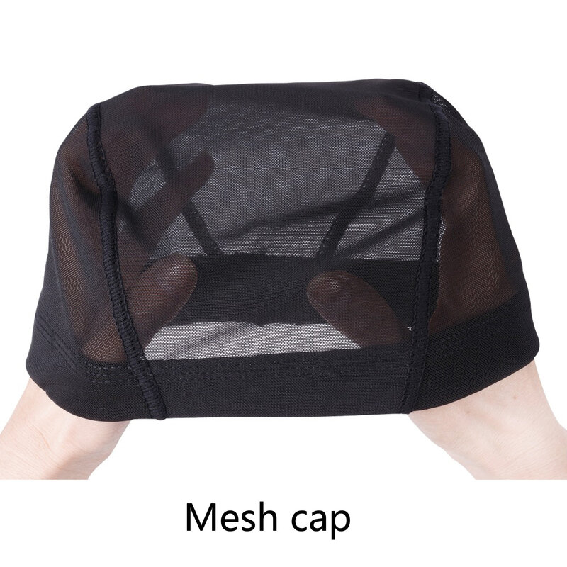 1 Pcs Mesh dome Perücke Caps Einfacher Nähen in Haar Dehnbar Weben Kappe Elastische Nylon Atmungsaktive Mesh Net Haarnetz
