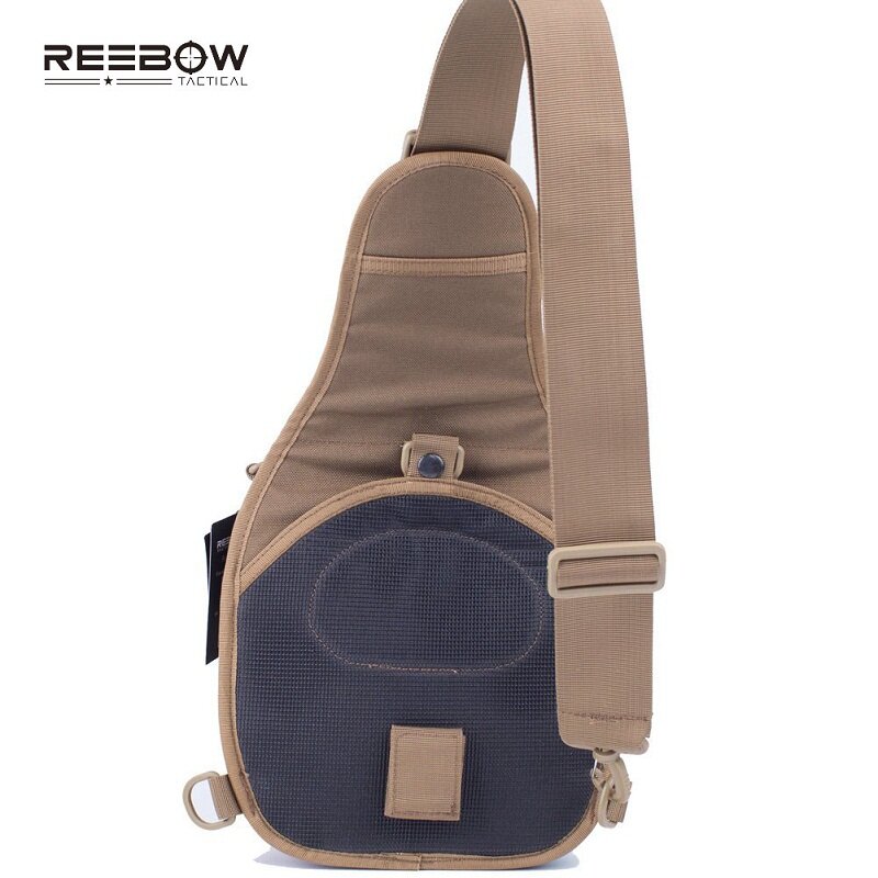Reebow العسكرية التكتيكية واحدة حقيبة رافعة حزمة EDC رخوة السفر Crossbody الصدر حزم ل الرياضة في الهواء الطلق