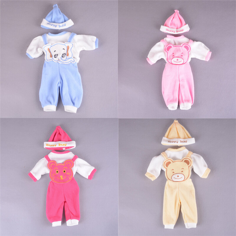 Puppe Zubehör 3 teile/satz Puppe Kleidung Hut Anzug 50cm Reborn Baby Puppe Pick Baby Mädchen Geburtstag Neue Jahr Präsentieren für Kinder