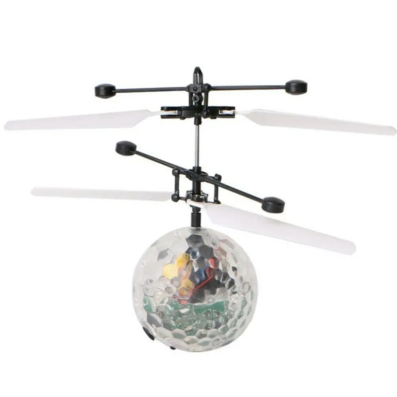 Balle volante RC balles de vol lumineuses pour enfants avions à Induction infrarouge électronique jouets télécommandés Mini hélicoptère lumière LED
