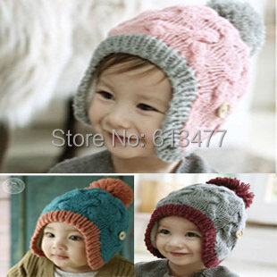 Topi rajut tetap hangat untuk musim dingin, topi rajut untuk anak laki-laki/perempuan/set topi, syal, topi bayi bug/lebah, beanine untuk anak, 2 buah/lot MC01