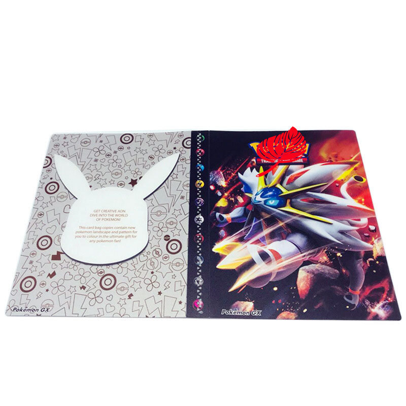 240 pcs titular album brinquedos para presente Da Novidade cartões de pokemon Pikachu Coleção Álbum Livro Lista Superior carregado jogando cartas