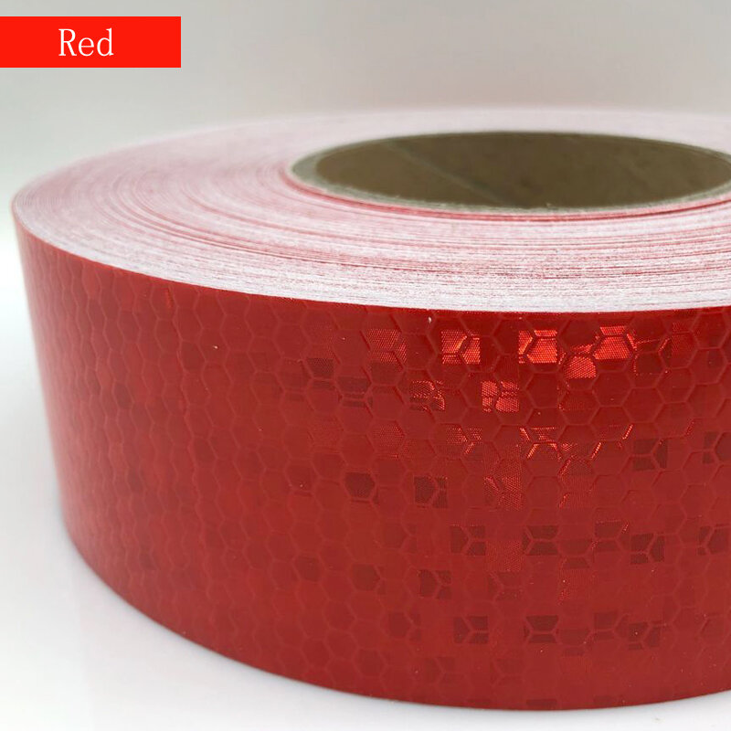 50mmx5m Reflective Material Tape Sticker Automobile Motorcycles Safety Warning Tape Reflective Film Car Stickers