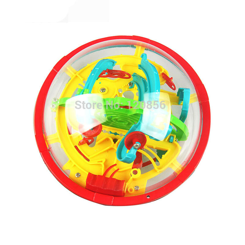 100 Stappen 3D Puzzel Bal Magic Intellect Ball Met Gift Educatief Speelgoed Puzzel Balans Logic Vermogen Game Voor Kinderen Volwassenen