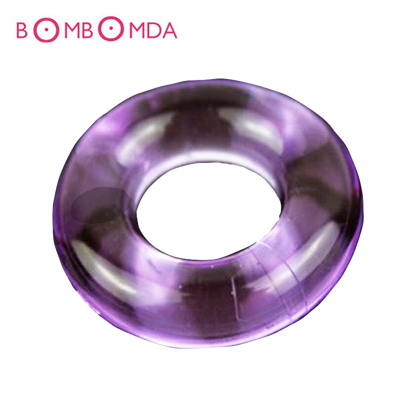 5PCS Penis Rings Set Crystal Ejaculation Delay Cockring Silicone Cock Erection Ring Stretcher Erotic Adult Sex Toys for Men Male