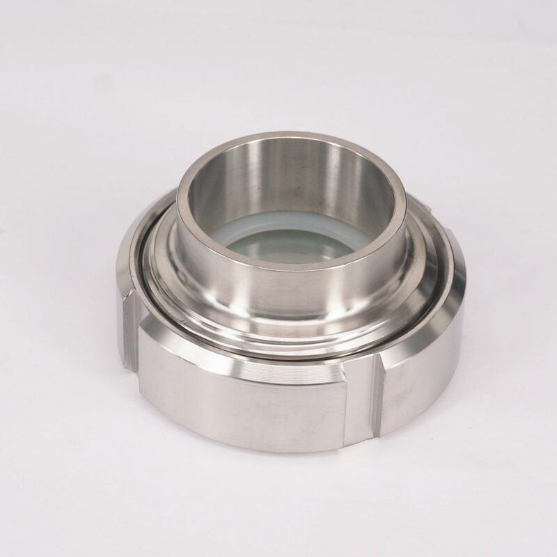 Welding O.D 45mm 304 Stainless Steel Sanitary Weld Union type Sight Glass