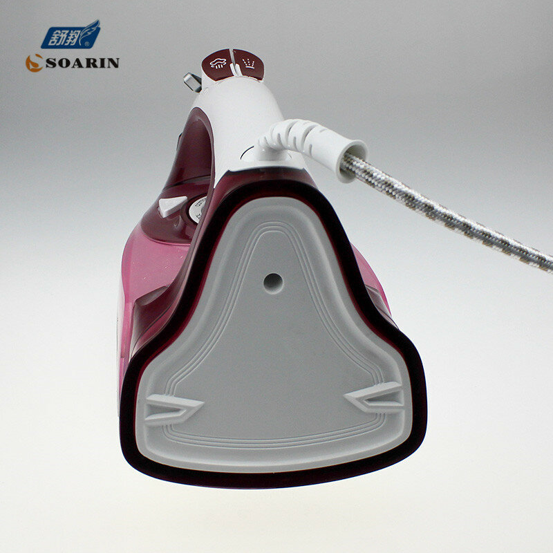 Household Steam Iron for Clothes 220v Ceramic  Selfcleaning Steamer Iron Clothing Burst of Steam Steam Controler Wire Ironing