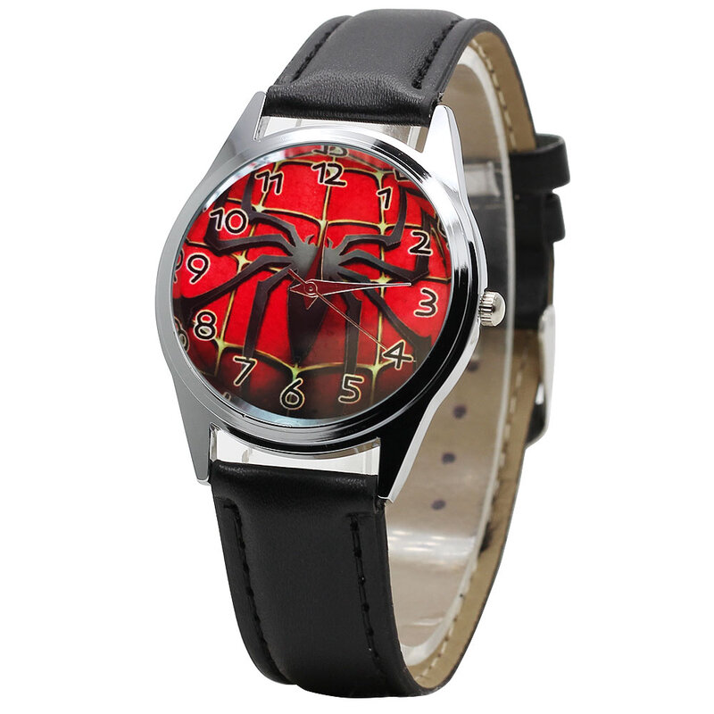 Orologio per bambini gelatina al quarzo orologio per bambini ragazzo studenti orologi da polso Cartoon Spider Animal orologio per bambini regalo Relogio Kol Saati