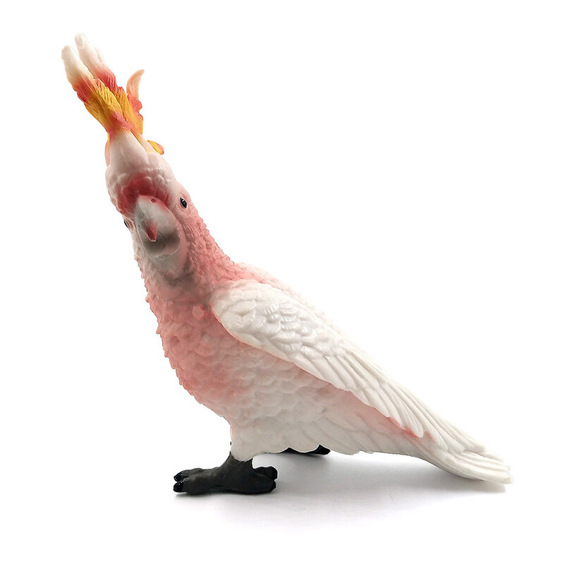 DIY จำลอง Toucan Cockatoo สัตว์ Bird Parrot Figurine ตกแต่งบ้าน miniature fairy garden อุปกรณ์ตกแต่งโมเดิร์น