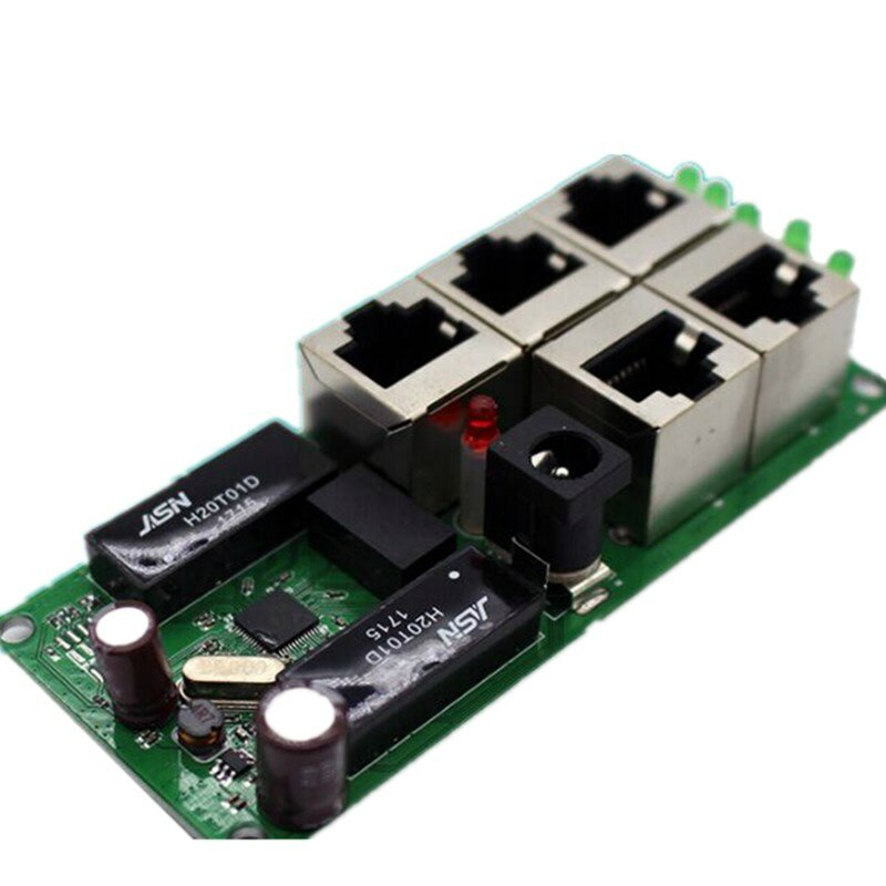 Di alta qualità mini prezzo a buon mercato 5 porte switch modulo società manufaturer PCB bordo 5 porte ethernet switch di rete modulo