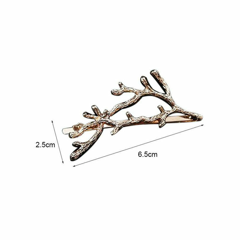 Vintage Gold Silver Tree Hair Clips Girls Alloy Branch Hairpins Fashion Hairgrips Lady Elegance Metal Hair Accessories For Women