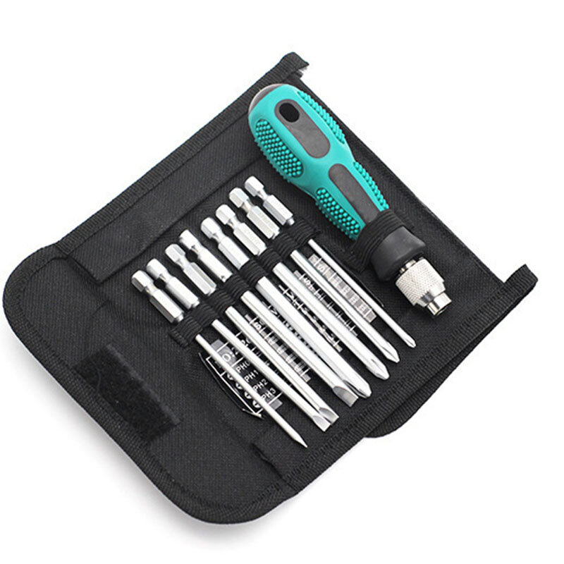 Conjunto de chaves de fenda phillips/ranhurada, 9 peças, ferramenta multi-função de reparo com ferramentas de manutenção magnética