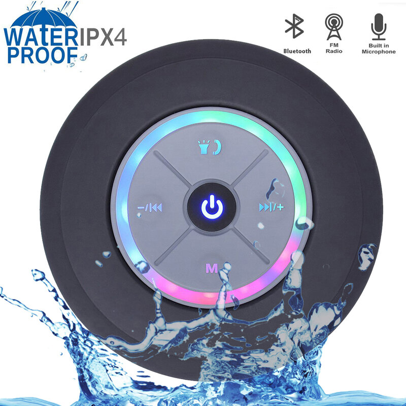 Mini Wireless Bluetooth Speaker Waterproof Speakers For Shower Bathroom Pool Car Handsfree Speaker Subwoofer Music Loudspeaker