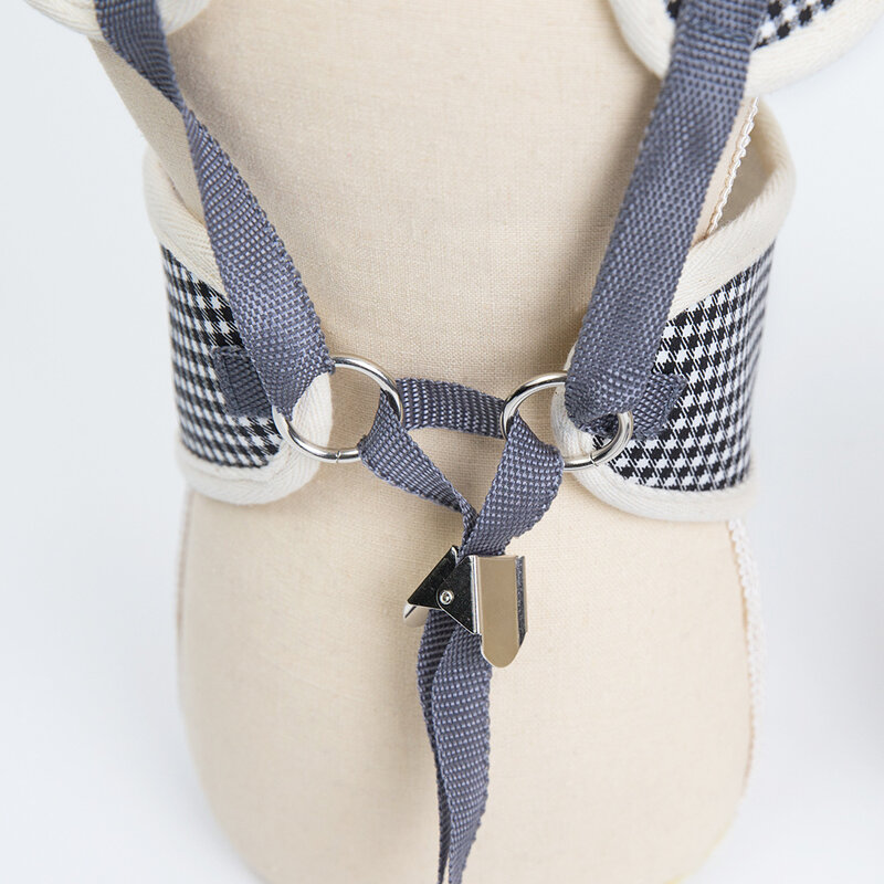 New summer light patterned pet harness with soft leash