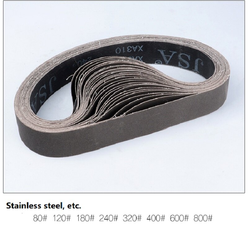 New 10pcs 760*40mm 80#-1000# Abrasive Sanding Belt on Metal belt grinder for Polishing  Wire drawing
