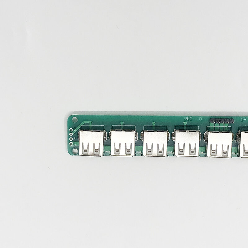 1pc USB 2.0 To DIP Adapter 5pin connector 10 USB Female Connector PCB Converter Breadboard USB switch Board SMT Mother Test boar