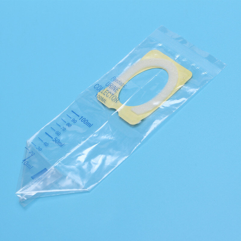 100 мл урологический дренажный мешок одноразовый медицинский детский урологический мешок для сбора для одноразового использования 20 шт.