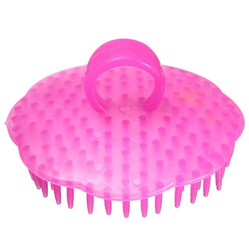 1PC Shampoo Waschen Haar Massage Pinsel Massager Kamm Kopfhaut Dusche Körper Gelegentliche Farbe Heißer Verkauf