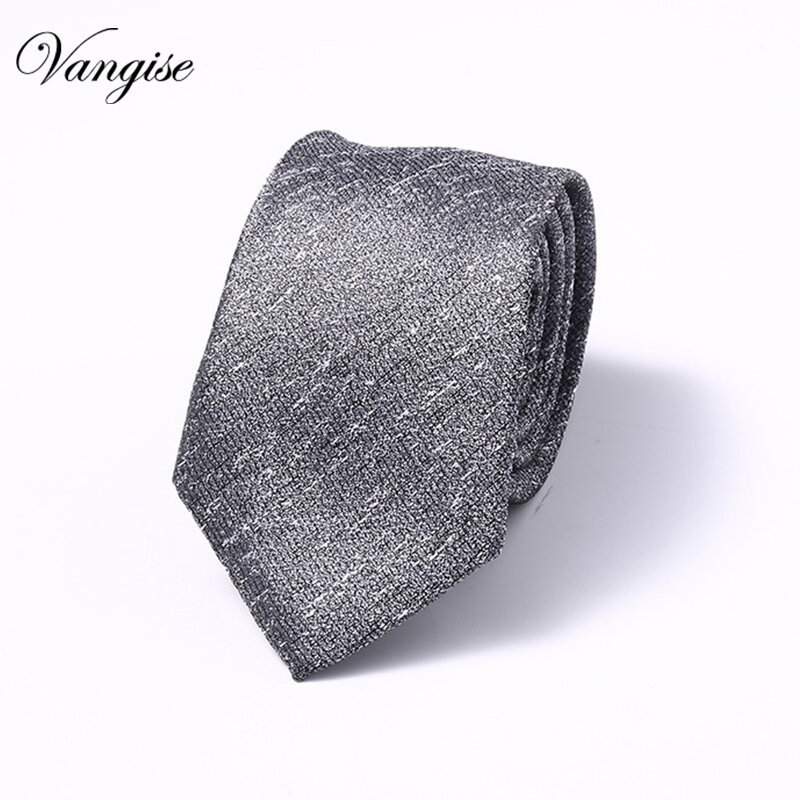 Herren Krawatte Mode Klassische Überprüft 6CM Dünne Krawatte Gekreuzte JACQUARD WOVEN Krawatten Hochzeit Party Business Casual Männer Krawatten